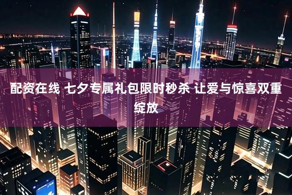 配资在线 七夕专属礼包限时秒杀 让爱与惊喜双重绽放